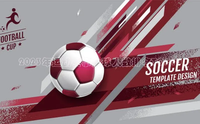 333体育赛事直播小度商城2023年运动赛事全球人数排名TOP10